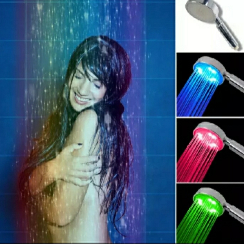 LED Lighted Shower Wand